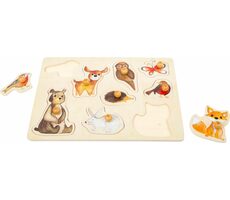 Small Foot Holzpuzzle Waldtiere / ab 12 Monaten