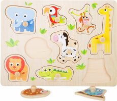 Small Foot Holzeinlegepuzzle ZOO / 9 Teile / ab 12 Monaten