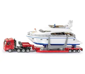 Siku Super - Transport schwerer Ladung mit einer Yacht / 1:87 / ab 3 Jahren