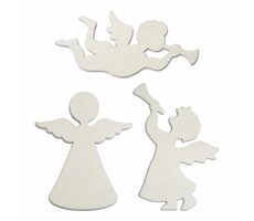 Small Foot Weihnachtsdeko Engel aus Holz / ab 3 Jahren