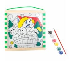 Small Foot Holz-Farbbild Bauernhof mit Tieren / ab 4 Jahren