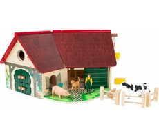 Small Foot Holzbauernhof mit Tieren / ab 3 Jahren