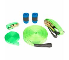 Small Foot Slackline-Set (inkl. Baumschutz) / Belastbarkeit: 80 kg / ab 7 Jahren 