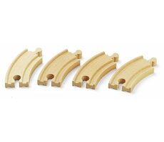 Brio Kurze Kurven 90 mm 4 Stück / ab 3 Jahren