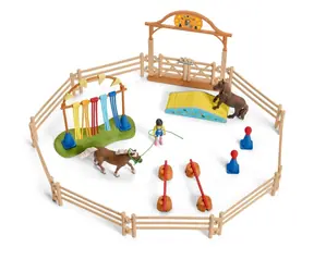 Schleich Farm WORLD 42481 Agility-Training für Ponys / ab 3 Jahren