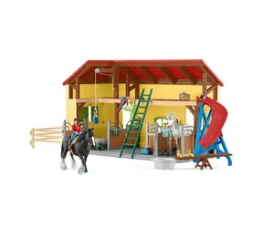 Schleich Farm WORLD 42485 Stall für Pferde / ab 3 Jahren