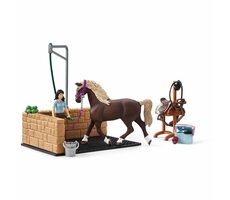 Schleich Horse Club 42438 Club-Waschecke mit Zubehör / ab 5 Jahren