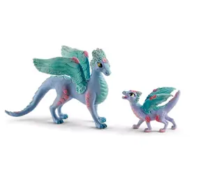 Schleich Bayala 70592 Blumendrache, Mutter und Baby / ab 5 Jahren