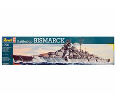 Revell 05098 Schlachtschiff Bismarck / Plastikmodell / 1:700 / Stückzahl 295 / Schwierigkeit 5
