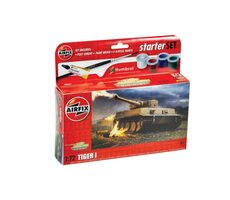 Airfix A55004 Airfix Tiger 1 - Set / Plastikmodell / 1:72 / Anzahl Teile: 39 / Schwierigkeit 1