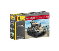Heller M4 A2 Sherman „Division Leclerc“ / Plastikmodell / 1:72 / Anzahl Teile: 133