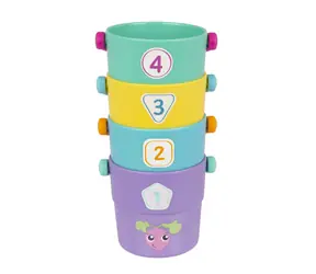 Playgro - Zählen mit bunten Falteimern / ab 12 Monaten