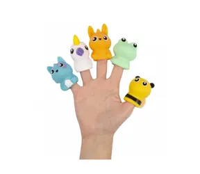 Playgro - Fröhliches Buch mit Tierpuppen / ab 12 Monaten