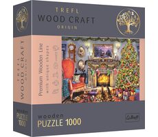 Trefl Wood Craft Origin - Puzzle - Am Kamin / 1000 Teile / 51,9 x 37,5 cm 