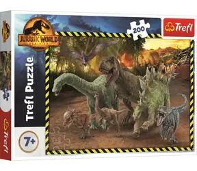Trefl - Puzzle - Jurassic World: Domination - 200 Teile / 48 x 34 cm / ab 7 Jahren