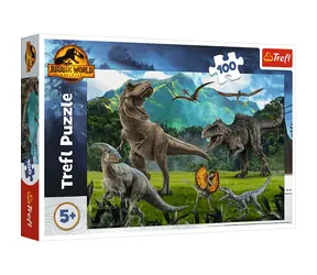 Trefl - Puzzle - Jurassic World: Domination / 100 Teile / 41 x 27,5 cm / ab 5 Jahren