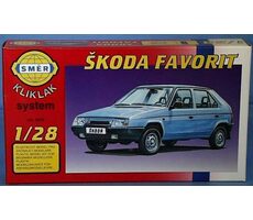 Směr KlikKlak-System Škoda Favorit / 1:28 / 20 Teile / ab 6 Jahren