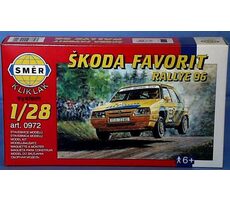 Směr KlikKlak-System Škoda Favorit Rallye 96 / 1:28 / 20 Teile / ab 6 Jahren