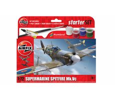 Airfix 55001 Supermarine Spitfire Mk.Vc - Geschenkset / Plastikmodell / 1:72