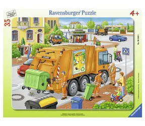 Ravensburger - Puzzle - Abfallsammlung / 35 Teile / ab 4 Jahren