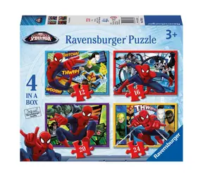 Ravensburger - Puzzle - Disney: Spider-man / 12+16+20+24 Teile / ab 3 Jahren