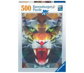 Ravensburger Polygon Löwe / 500 Teile / 49 x 36 cm / ab 12 Jahren