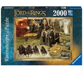 Ravensburger Der Herr der Ringe: Die Gefährten / 2000 Teile / 98 x 75 cm / ab 14 Jahren