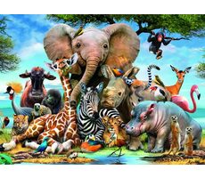Ravensburger - Puzzle - Afrikanische Freunde / 300 Teile / ab 9 Jahren