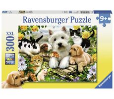Ravensburger - Puzzle - Glückliche Tierfreundschaft / 300 Teile / ab 9 Jahren