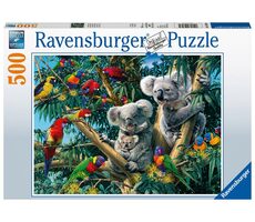 Ravensburger - Puzzle - Koalas auf einem Baum / 500 Teile / ab 9 Jahren