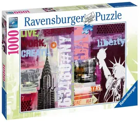 Ravensburger New York / 1000 Stück / 70 x 50 cm / ab 14 Jahren