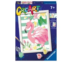 Ravensburger CreArt Pink Flamingo / ab 7 Jahren