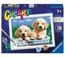 Ravensburger CreArt Süße Welpen / ab 7 Jahren