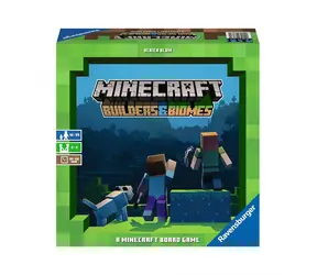 Ravensburger Minecraft: Builders & Biomes / Spieldauer 30 Minuten / Spielerzahl 2-4 / ab 10 Jahren