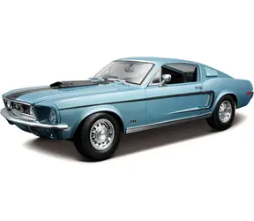 Maisto Ford Mustang GT Cobra Jet FB 1968 blau / Maßstab 1:18 / ab 3 Jahren