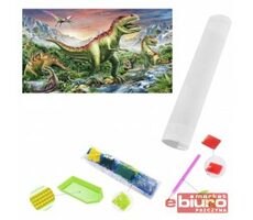 Norimpex Diamantmosaik - Dinosaurier auf den Bergen