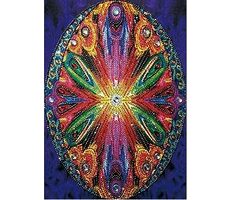 Norimpex Mandala 7D - Farbiges Oval