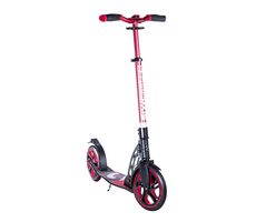 Authentic Sports Klapproller, Raddurchmesser 230mm und 215mm, rot / Tragkraft 100kg / ab 5 Jahren