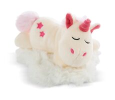Nici Plüsch Schlafendes Einhorn Theodor 16cm auf einer Wolke liegend / GREEN Kollektion / ab 0 Monaten