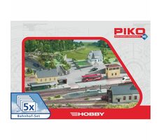 Piko PI61923 Hobby - Baukasten Neustadt Bahnhof 5 Teile / ab 14 Jahren