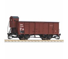 Piko 47763 Planwagen G02 mit ČSD III Bremserhaus / Maßstab: TT (1:120) / Radius: 287 mm / 14 Jahre 