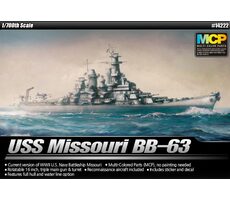 Academy 14223 USS Missouri BB-63 Modellers Edition / Plastikmodell / 1:700