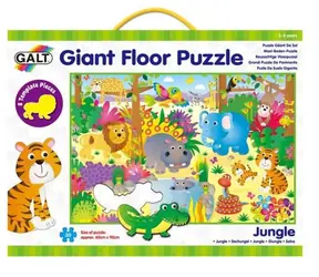 Galt Großes Bodenpuzzle - Dschungeltiere / 3 - 6 Jahre