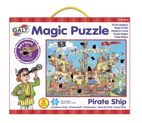 Galt Magic Puzzle - Piratenschiff 2 / 4 - 8 Jahre