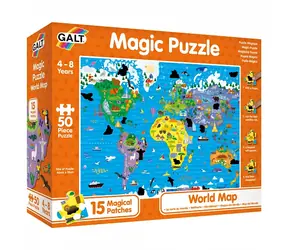 Galt Magic Puzzle - Weltkarte / ab 4 Jahren