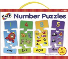 Galt Puzzle - Meine ersten englischen Zahlen 2. / von 3 - 5 Jahren