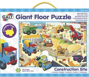 Galt Großes Bodenpuzzle - Auf einer Baustelle / ab 3 Jahren