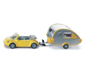 Siku Blister - Pkw mit Wohnwagen / ab 3 Jahren