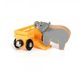 Brio Wagen und Elefant / ab 3 Jahren