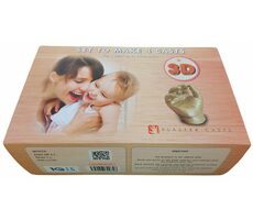 iQtech 3D Baby Set für 4 Gipsverbände für Kinder bis 12 Monate